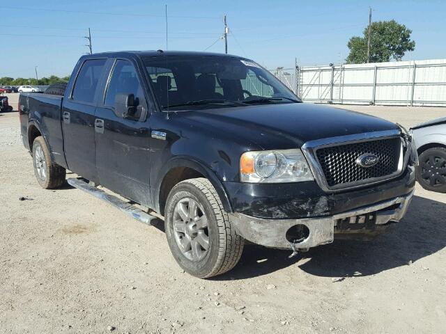 1FTPW12V28KC11566 - 2008 FORD F150 SUPER BLACK photo 1