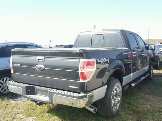 1FTFW1EF6EFC85996 - 2014 FORD F150 BLACK photo 4