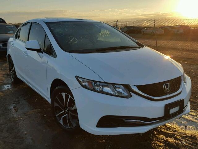 2HGFB2F83DH523870 - 2013 HONDA CIVIC WHITE photo 1