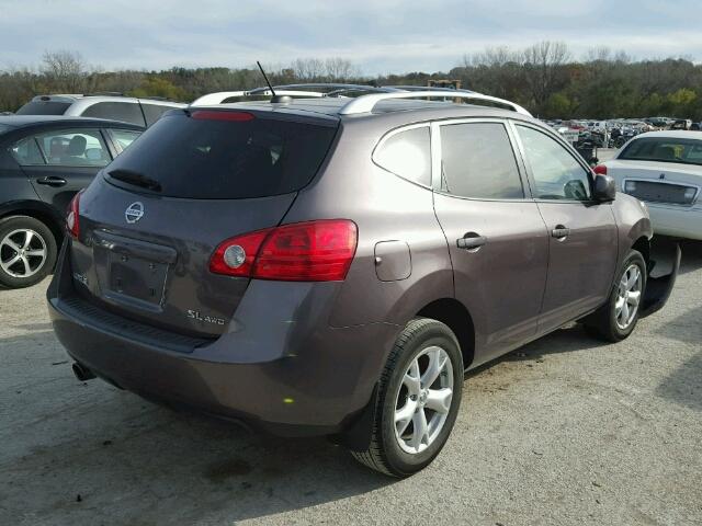 JN8AS58V78W116563 - 2008 NISSAN ROGUE S/SL GRAY photo 4