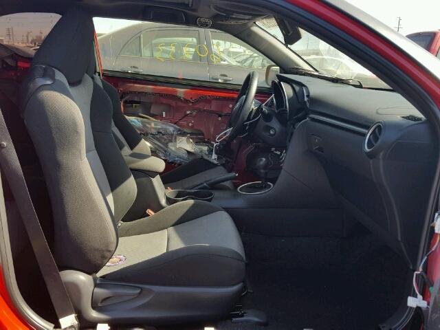 JTKJF5C75FJ003481 - 2015 TOYOTA SCION TC 红色 照片 5
