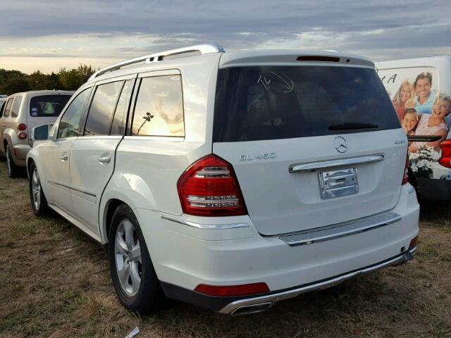 4JGBF7BE4CA798246 - 2012 MERCEDES-BENZ GL WHITE photo 3