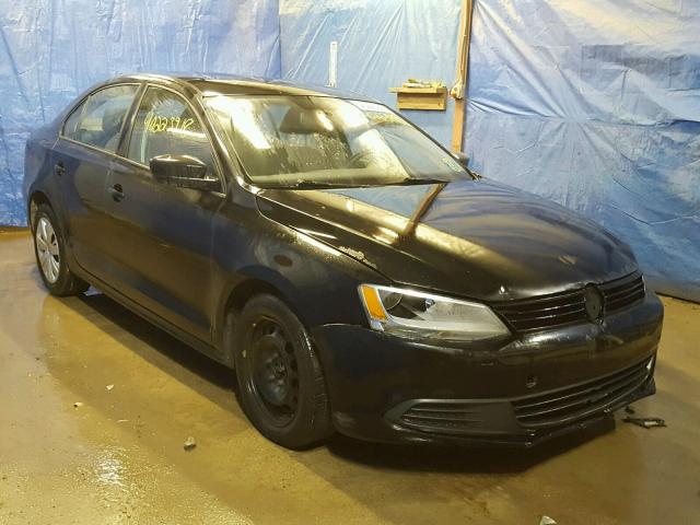3VW2K7AJ2CM336105 - 2012 VOLKSWAGEN JETTA BASE 黑色 照片 1