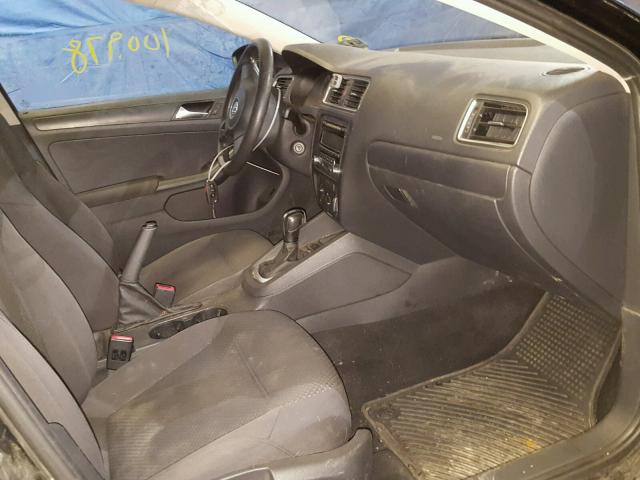 3VW2K7AJ2CM336105 - 2012 VOLKSWAGEN JETTA BASE 黑色 照片 5