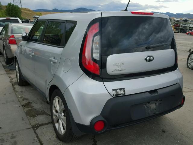 KNDJP3A54F7788860 - 2015 KIA SOUL + GRAY photo 3