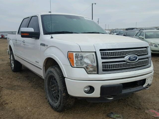 1FTFW1ET5BFB23147 - 2011 FORD F150 SUPER WHITE photo 1