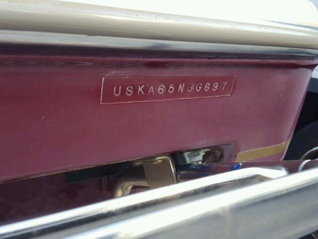 USKA65NBG697 - 1997 MAXU 1700 MAROON photo 10