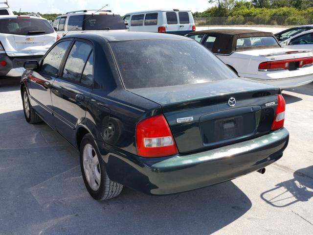 JM1BJ2213Y0249072 - 2000 MAZDA PROTEGE ES 绿色 照片 3