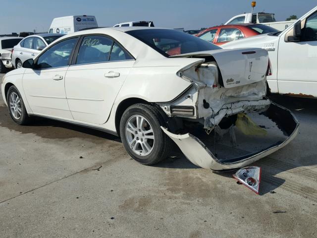 1G2ZG528354125226 - 2005 PONTIAC G6 WHITE photo 3