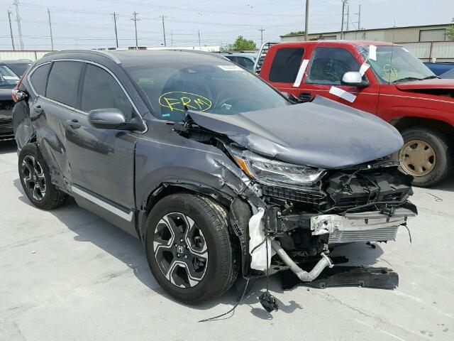 2HKRW1H94HH514222 - 2017 HONDA CR-V GRAY photo 1