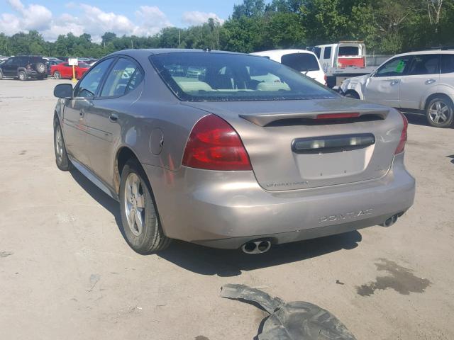 2G2WP552171218626 - 2007 PONTIAC GRAND PRIX BROWN photo 3
