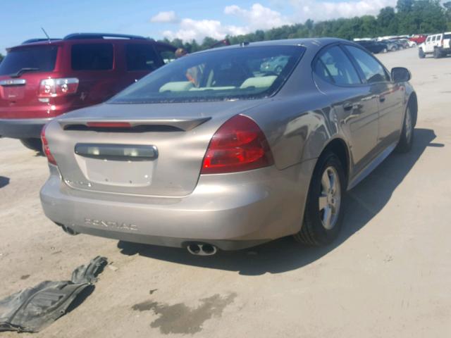 2G2WP552171218626 - 2007 PONTIAC GRAND PRIX BROWN photo 4