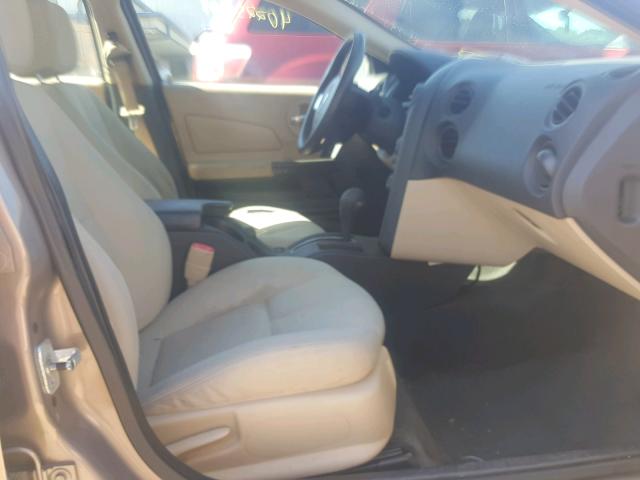 2G2WP552171218626 - 2007 PONTIAC GRAND PRIX BROWN photo 5