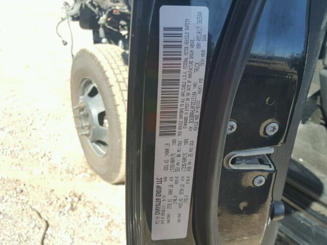 3C63RRHLXFG515184 - 2015 RAM 3500 SLT BLACK photo 10