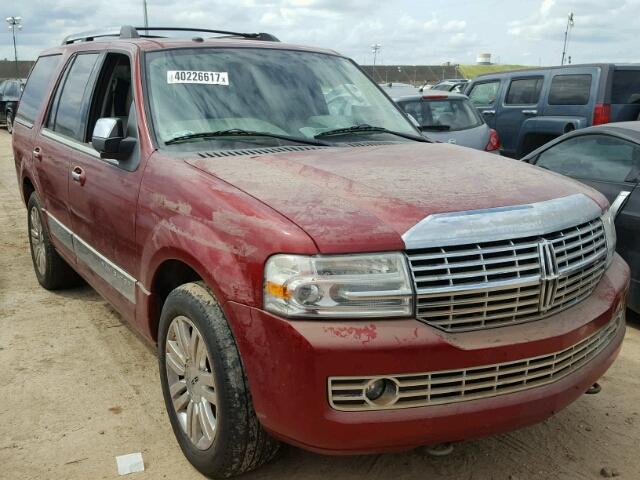 5LMJJ2H56DEL08353 - 2013 LINCOLN NAVIGATOR წითელი ფოტო 1