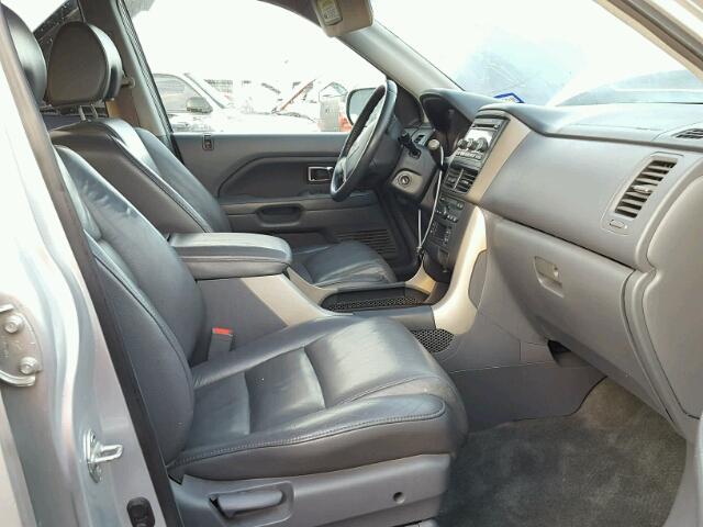 5FNYF28536B005331 - 2006 HONDA PILOT SILVER photo 5