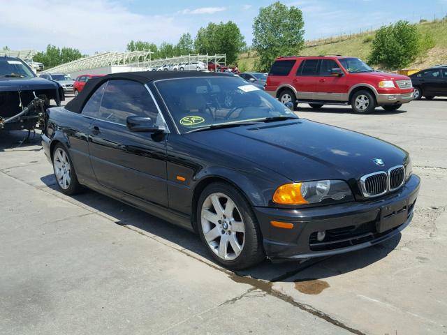 WBABR3344YEG01103 - 2000 BMW 323 CI BLACK photo 1