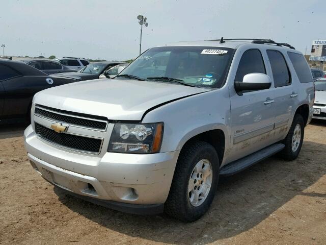 1GNSCAE07BR145203 - 2011 CHEVROLET TAHOE GRAY photo 2