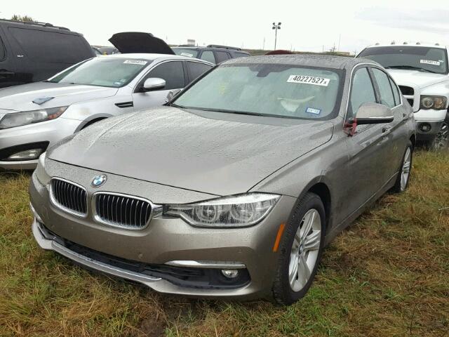 WBA8E9G54GNT46279 - 2016 BMW 328 GRAY photo 2