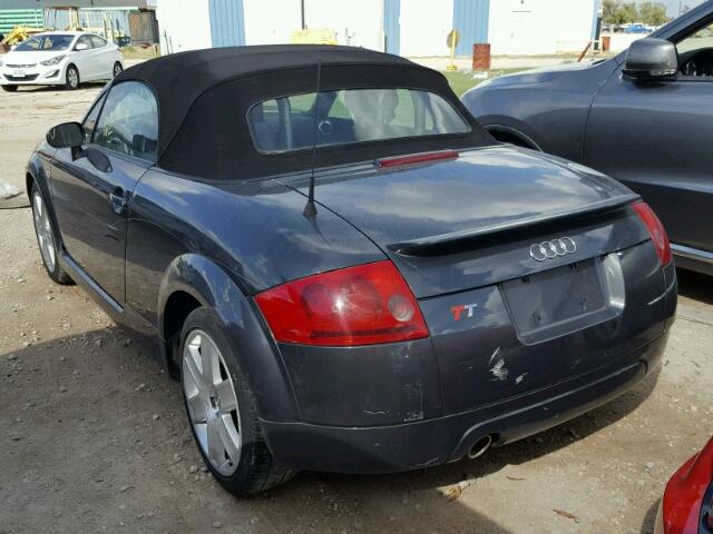 TRUTC28N231018021 - 2003 AUDI TT GRAY photo 3