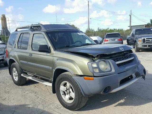 5N1ED28T94C649879 - 2004 NISSAN XTERRA XE GREEN photo 1