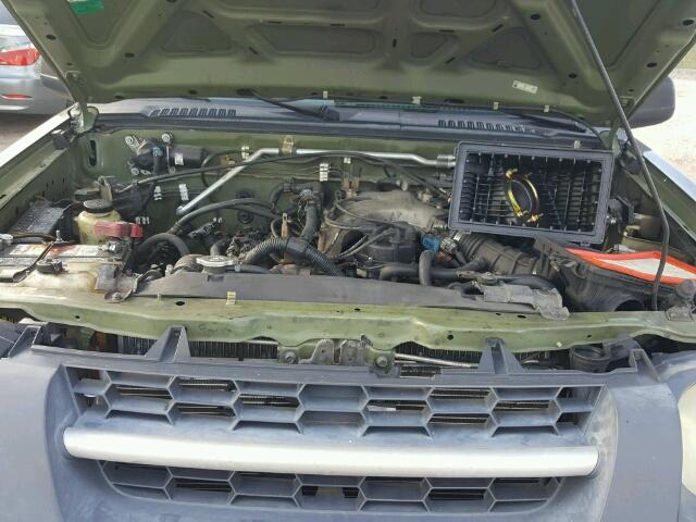 5N1ED28T94C649879 - 2004 NISSAN XTERRA XE GREEN photo 7