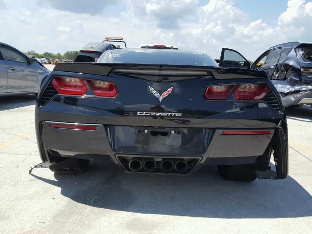 1G1YA2D70G5103489 - 2016 CHEVROLET CORVETTE S BLACK photo 6