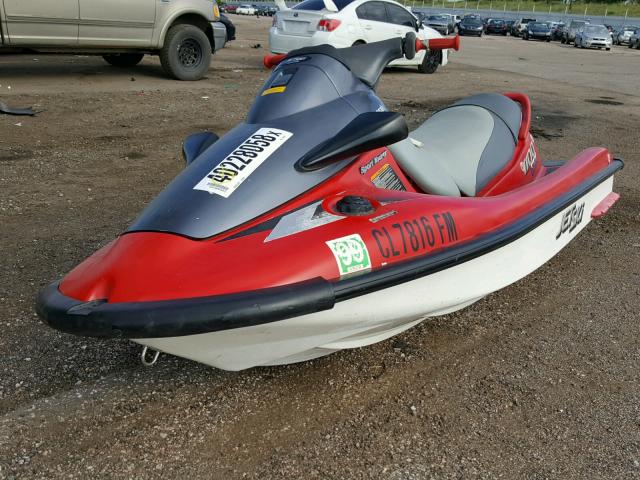 KAW52622K697 - 1997 KAWASAKI JETSKI RED photo 2