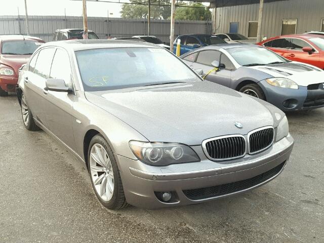 WBAHN83508DT84776 - 2008 BMW 750 GRAY photo 1