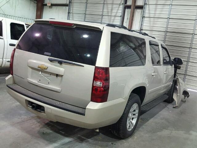 1GNFC16J87R271893 - 2007 CHEVROLET SUBURBAN C GOLD photo 4