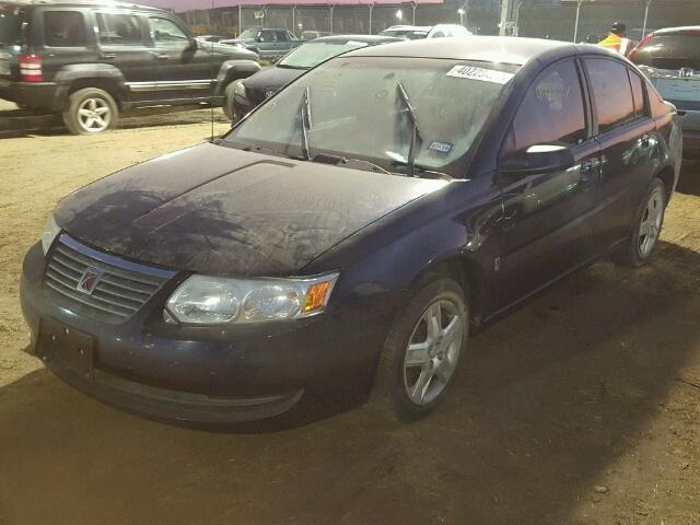 1G8AJ55F07Z201599 - 2007 SATURN ION BLUE photo 2