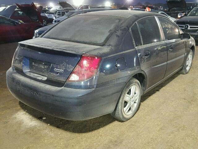 1G8AJ55F07Z201599 - 2007 SATURN ION BLUE photo 4