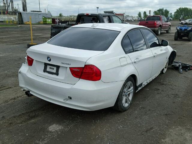 WBAPK7C53BA773144 - 2011 BMW 328 XI WHITE photo 4