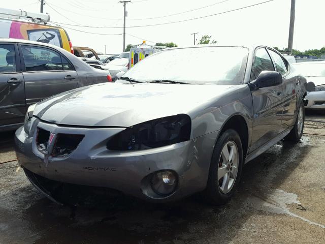 2G2WP552781190848 - 2008 PONTIAC GRAND PRIX Сұр фото 2