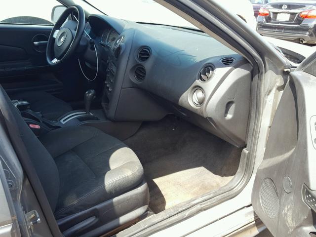 2G2WP552781190848 - 2008 PONTIAC GRAND PRIX Сұр фото 5