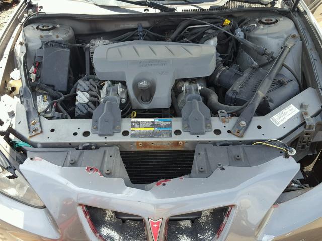 2G2WP552781190848 - 2008 PONTIAC GRAND PRIX Сұр фото 7