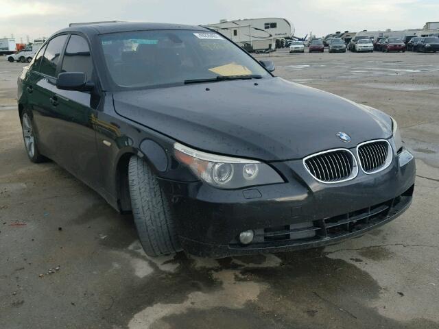 WBANB53567CP03936 - 2007 BMW 550 I BLACK photo 1