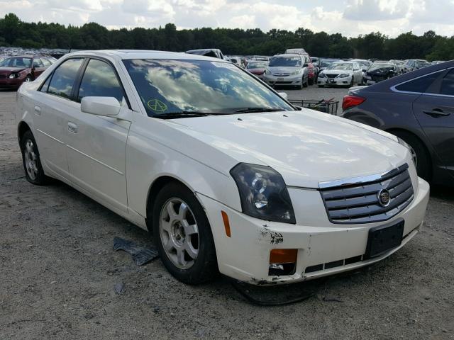 1G6DM577040150186 - 2004 CADILLAC CTS WHITE photo 1