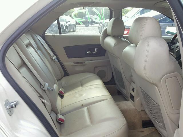 1G6DM577040150186 - 2004 CADILLAC CTS WHITE photo 6