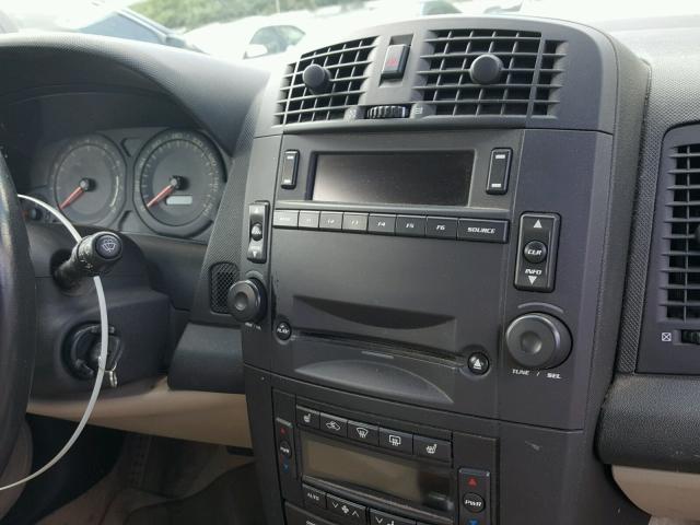 1G6DM577040150186 - 2004 CADILLAC CTS WHITE photo 9