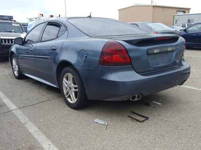 2G2WR554261120540 - 2006 PONTIAC GRAND PRIX GRAY photo 3