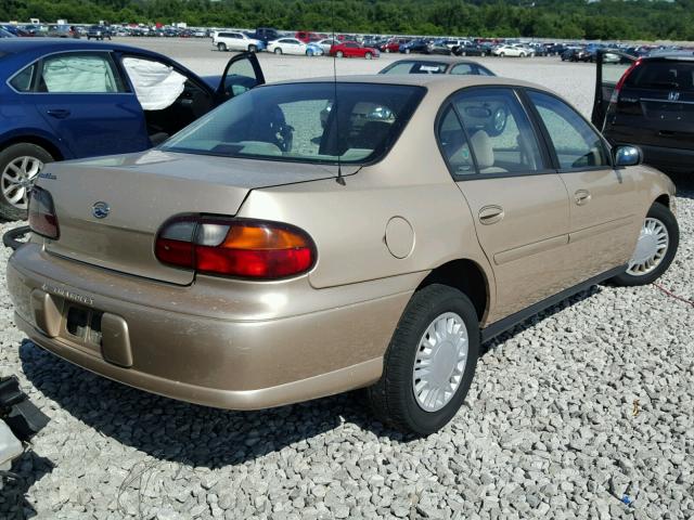 1G1ND52J51M603879 - 2001 CHEVROLET MALIBU TAN photo 4