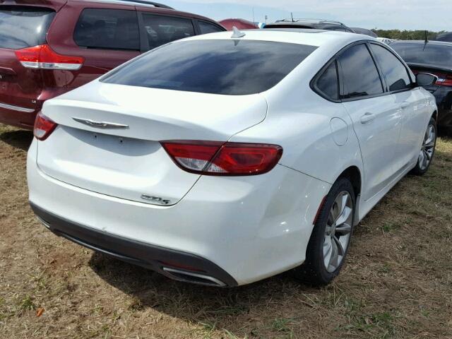 1C3CCCBB9FN750131 - 2015 CHRYSLER 200 WHITE photo 4