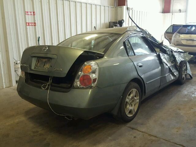 1N4AL11DX3C350344 - 2003 NISSAN ALTIMA GREEN photo 4