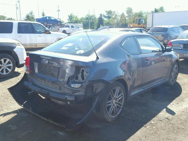 JTKJF5C78B3019902 - 2011 TOYOTA SCION TC 灰色 照片 4
