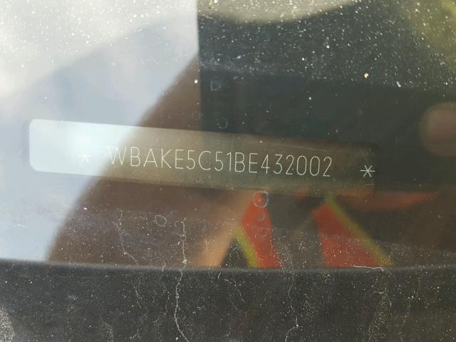 WBAKE5C51BE432002 - 2011 BMW 328 I SULE GRAY photo 10
