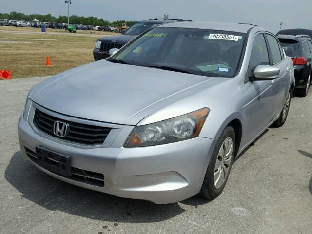 1HGCP2F31AA014282 - 2010 HONDA ACCORD LX SILVER photo 2