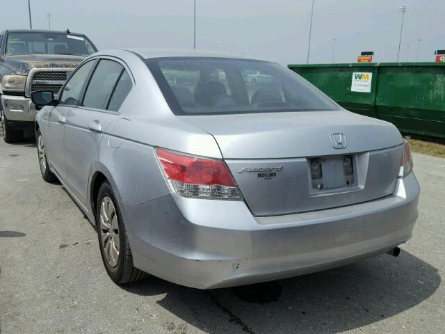 1HGCP2F31AA014282 - 2010 HONDA ACCORD LX SILVER photo 3