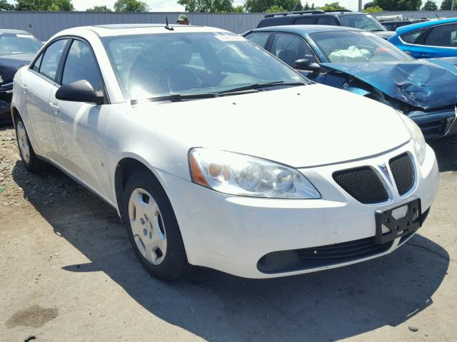 1G2ZF57BX84165735 - 2008 PONTIAC G6 VALUE L WHITE photo 1