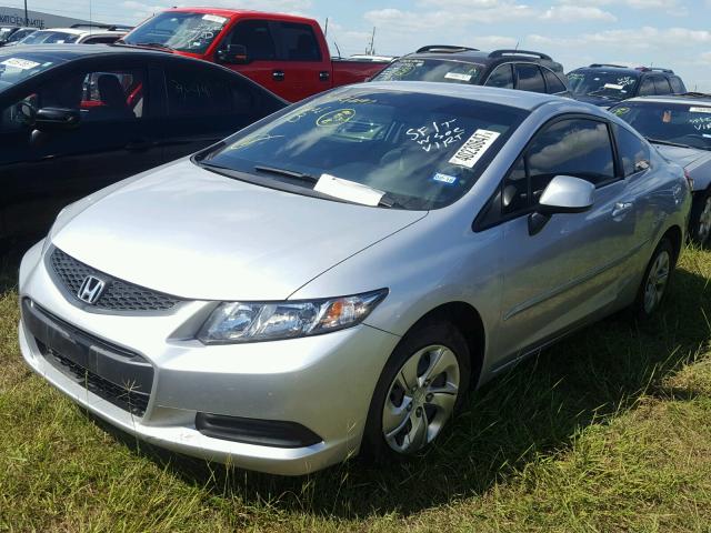 2HGFG3B54DH520933 - 2013 HONDA CIVIC SILVER photo 2